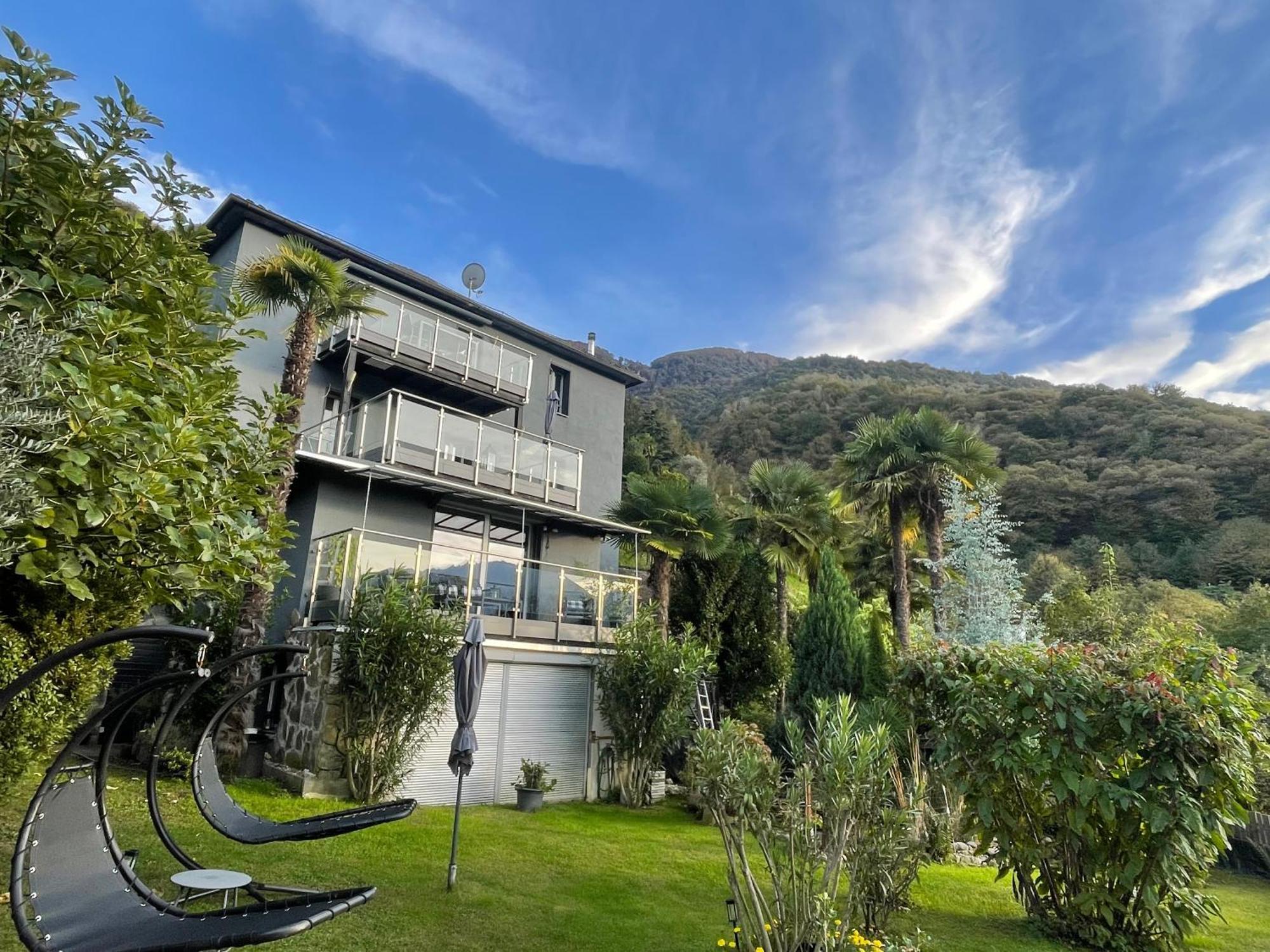 Cs Casa Serena Gambarogno Exterior foto